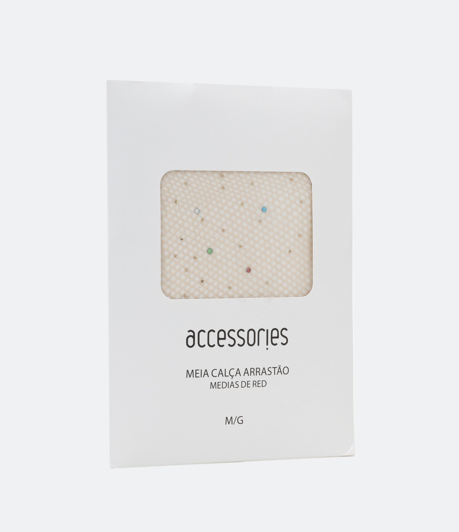 Meia Calça Arrastão com Detalhe em Strass 3