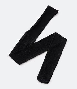 Meia Calça Fio 15 em Poliamida com Fio Metalizado