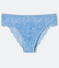 Calcinha String em Renda Floral Curve & Plus Size