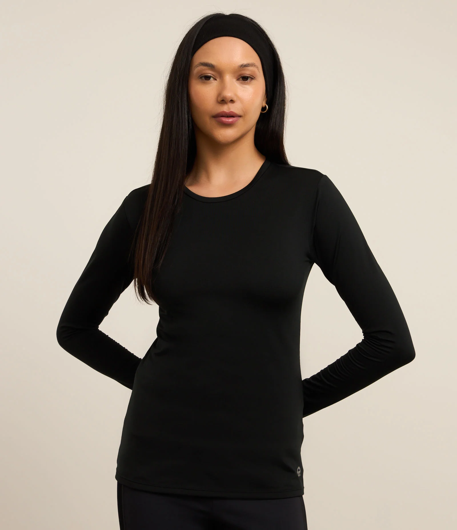 Camiseta Esportiva Térmica Básica Preto 1