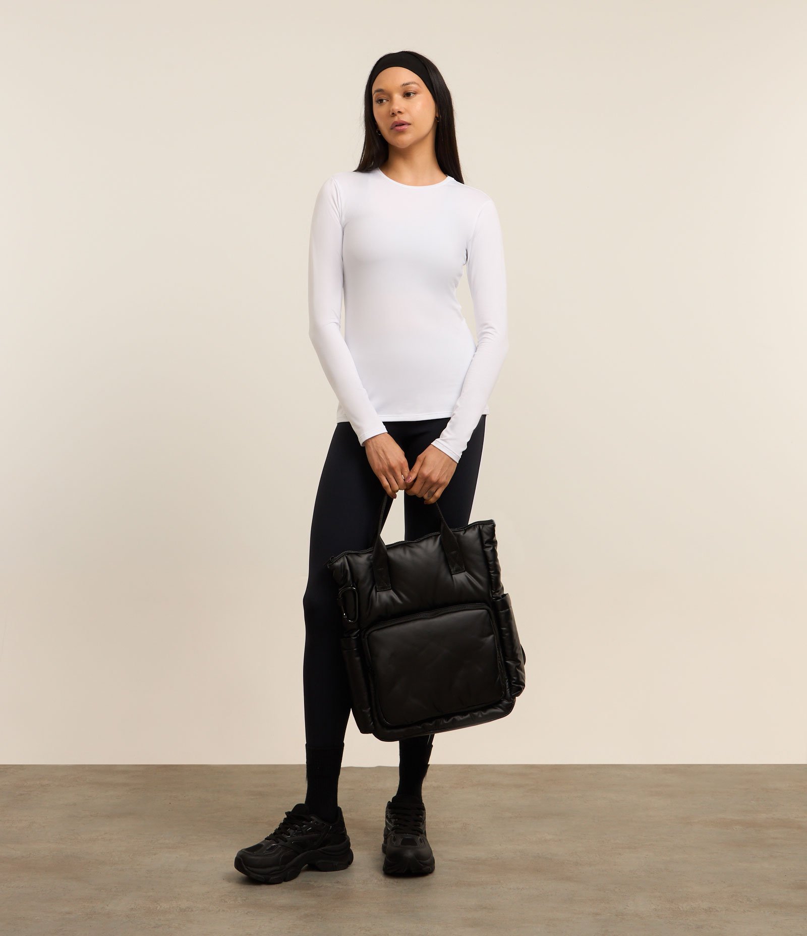 Camiseta Esportiva Térmica Básica Branco 2