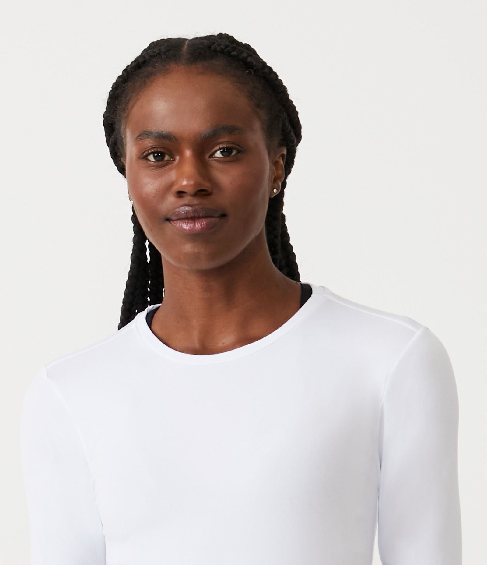 Camiseta Esportiva Térmica Básica Branco 4