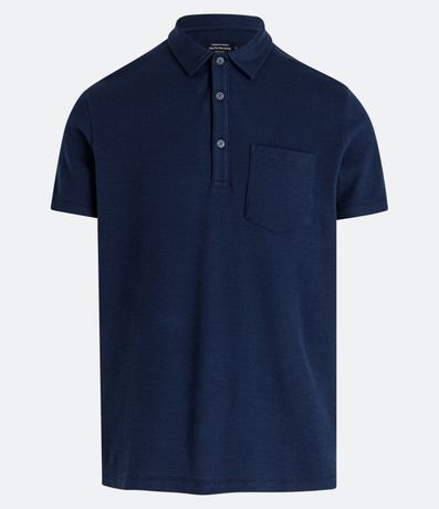 Polo Comfort com Textura Waflle e Bolso Frontal é boa?