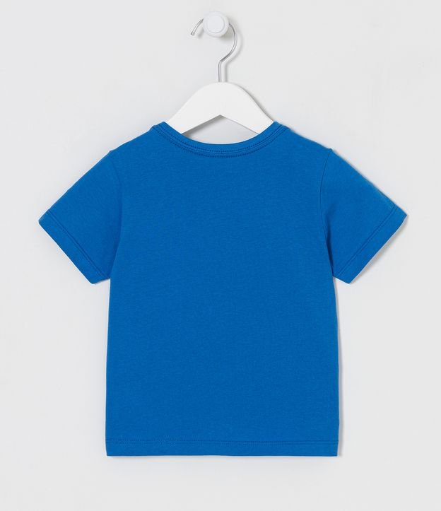 Remera Infantil Estampado Buzz Lightyear Toy Story - Talle 1 a 5 años Azul 2