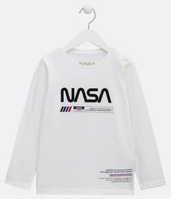 Remera Infantil Estampado NASA - Talle 5 a 14 años
