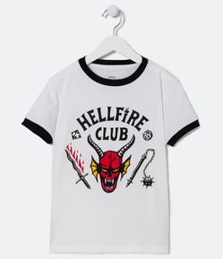 Camiseta Infantil com Estampa Stranger Things