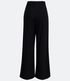 Imagem miniatura do produto Pantalón Wide Leg en Lino con Pliegues Delanteros Negro 7