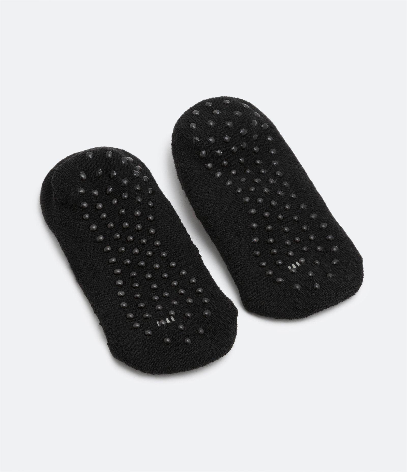 Meia Sapatilha Infantil com Antiderrapante - Tam 19/22 ao 31/34 Preto 4