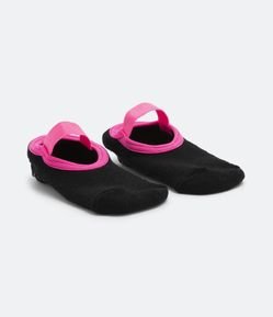 Meia Sapatilha Infantil com Antiderrapante - Tam 19/22 ao 31/34