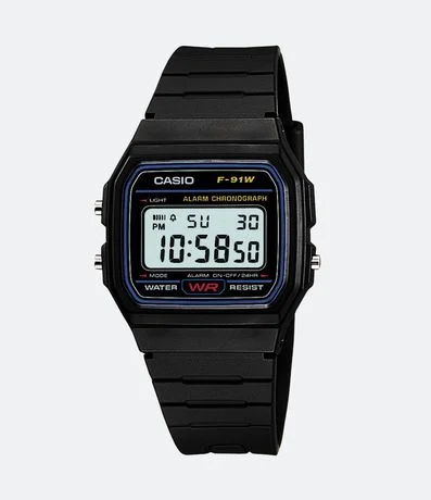 Relógio Casio Masculino Digital B650WB-1BDF Preto