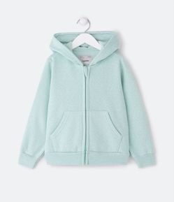 Casaco Infantil em Moletom com Capuz e Bolso Canguru - Tam 5 a 14 anos