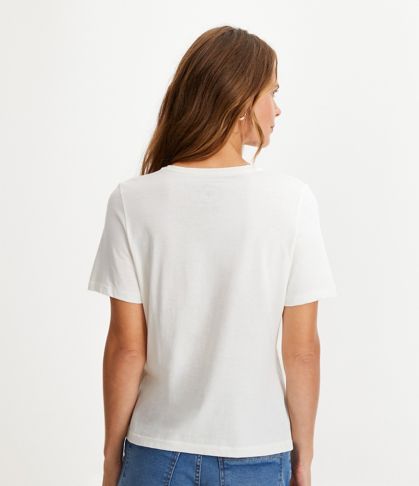 Camiseta Básica em Algodão Peruano com Manga Curta 3