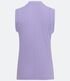 Imagem miniatura do produto Blusa Regata en Viscosa Acanalada con Cuello alto Violeta Claro 6
