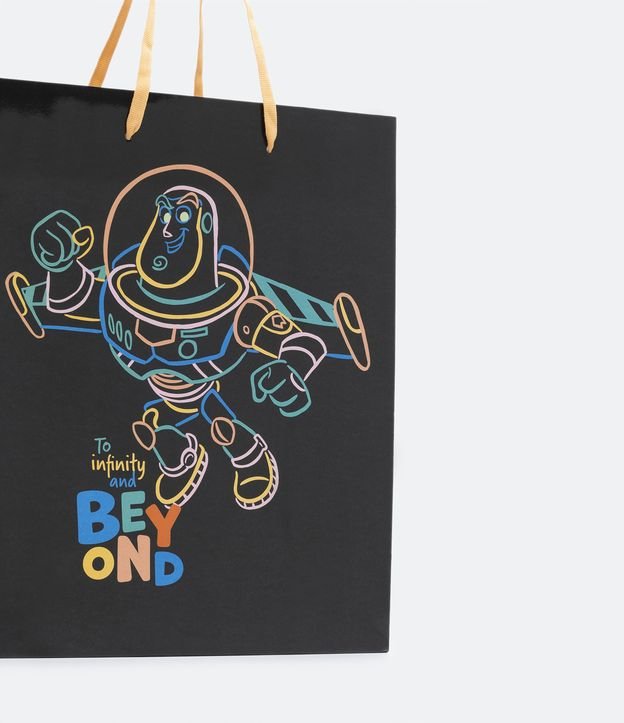 Embalaje de Regalo Mediano con Estampado Toy Story Negro 3