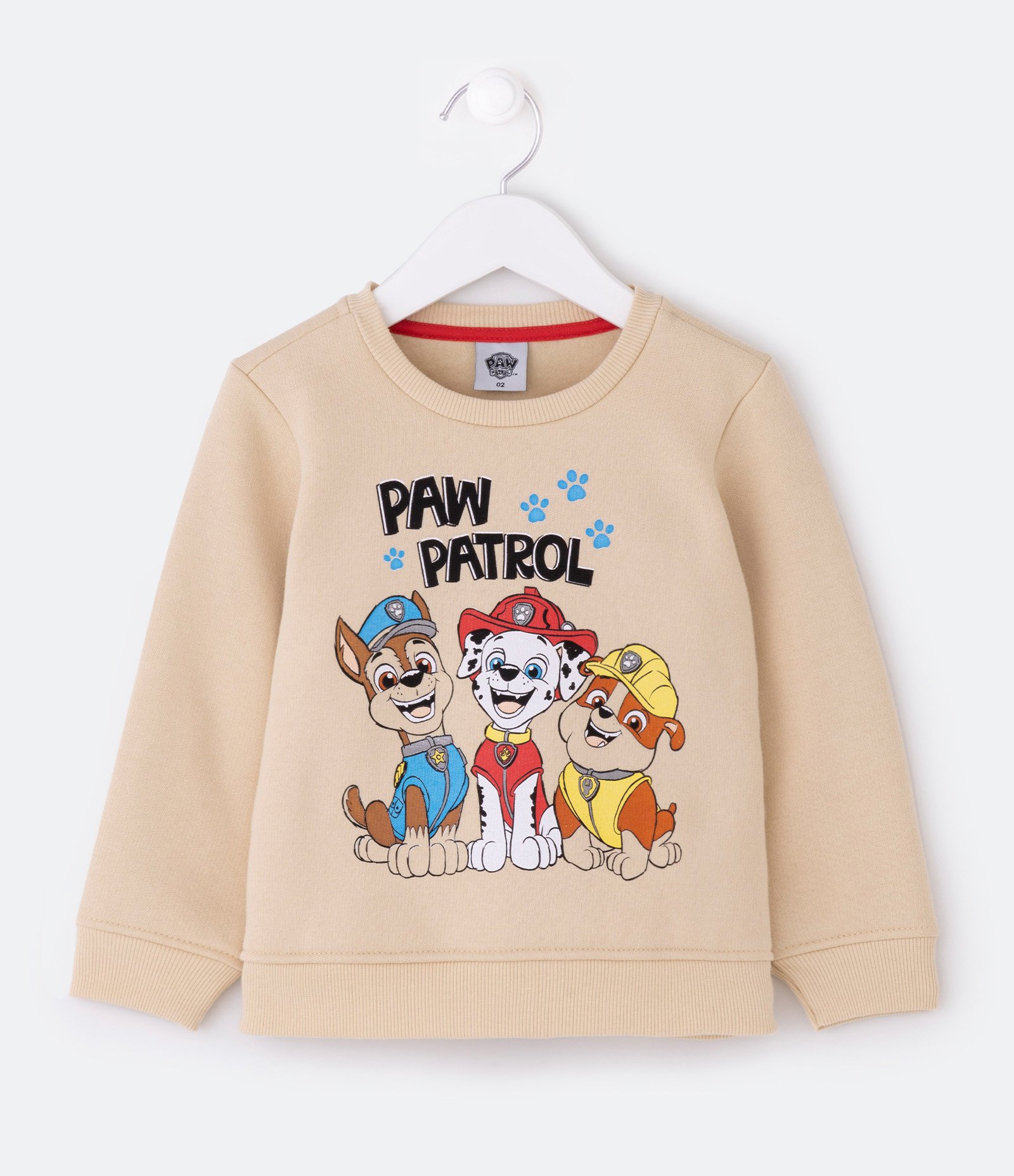 Conjunto Infantil com Estampa Patrulha Canina - Tam 2 a 5 Anos Bege/Marrom 2