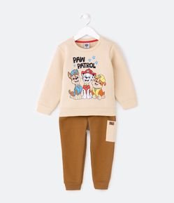 Conjunto Infantil com Estampa Patrulha Canina - Tam 2 a 5 Anos