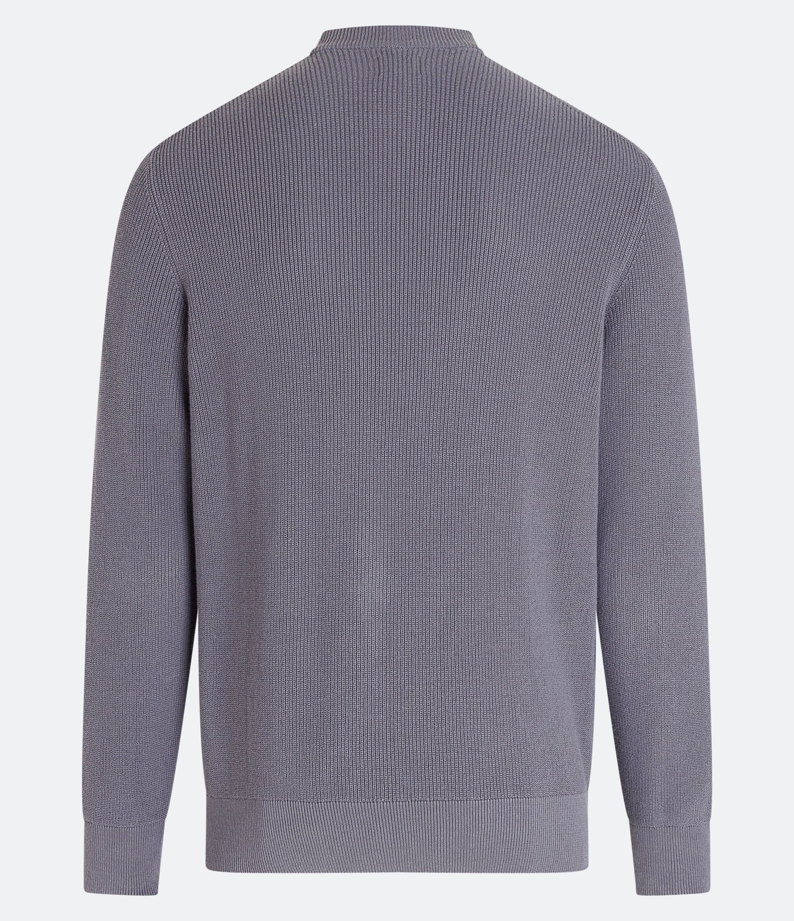 Suéter Comfort em Tricô com Textura e Gola Redonda 8