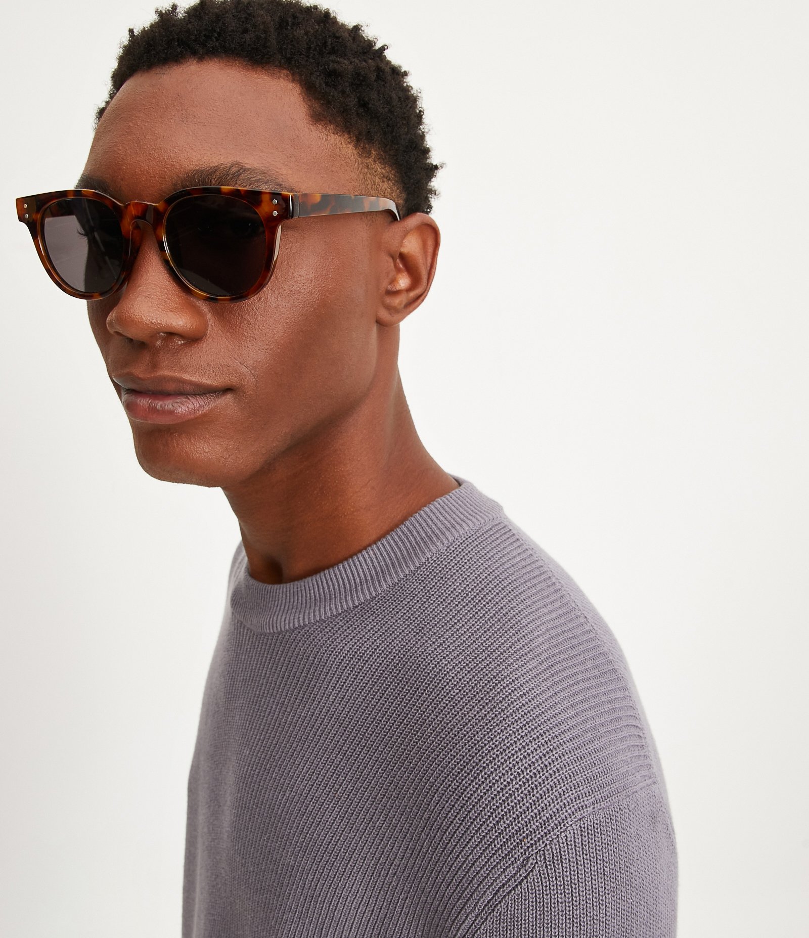 Suéter Comfort em Tricô com Textura e Gola Redonda 3