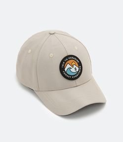 Boné Aba Curva com Patch Trip To Paradise e Snapback