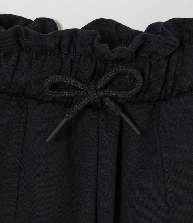 Pantalón Jogger Infantil con Bolsillos - Talle 1 a 5 años Negro 3