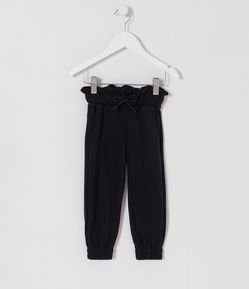 Calça Jogger Infantil com Bolsos - Tam 1 a 5 Anos