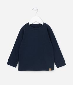 Camiseta Básica Infantil com Etiqueta na Barra- Tam 1 a 5 Anos