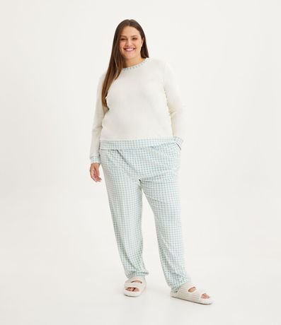 Pijama Verão Alcinha Feminino Plus Size de Algodão Dream Big Laranja