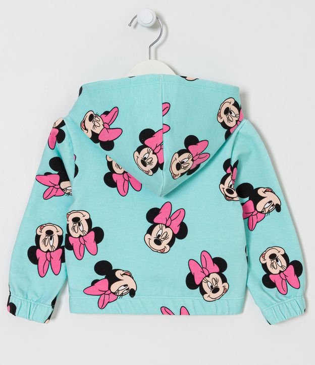 Campera Infantil con Capucha y Estampado Minnie - Talle 2 a 6 años Azul 2