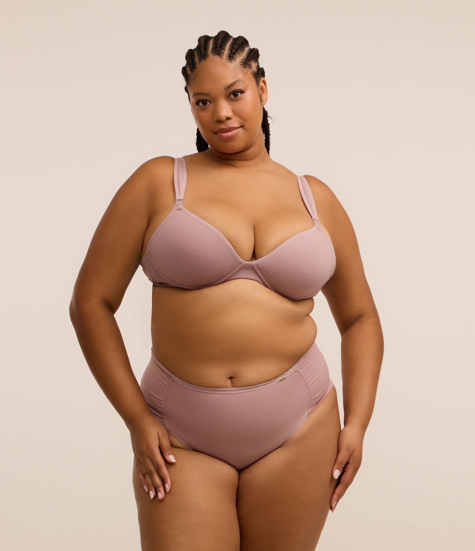 Sutiã Love Secret Com Bojo Curve & Plus Size Bege Rosado 4