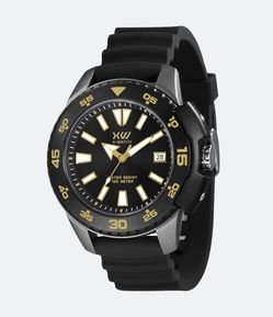 Relógio X Watch Analógico com Caixa em Poliuretano e Pulseira em Silicone XMPP1082 P1PX