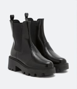 Bota Cano Baixo com Sola Tratorada