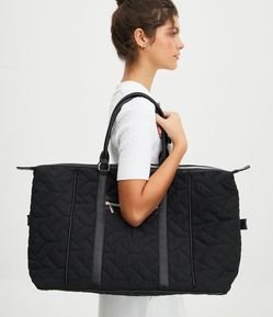 Bolsa Grande em Matelassê com Alça de Gorgurão