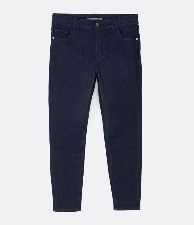 Calça Skinny Jeans com Elastano Curve & Plus Azul 7