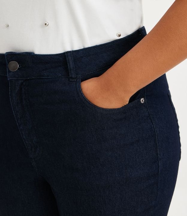 Calça Skinny Jeans com Elastano Curve & Plus Azul 4