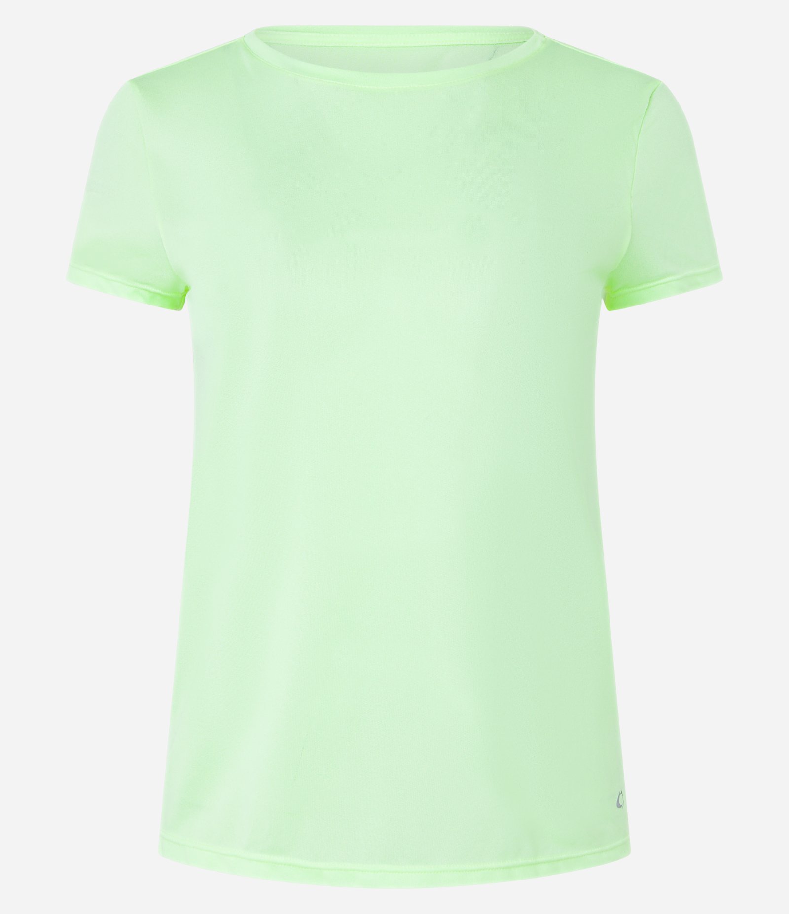 Camiseta Esportiva em Crepe Básica Verde Claro 6