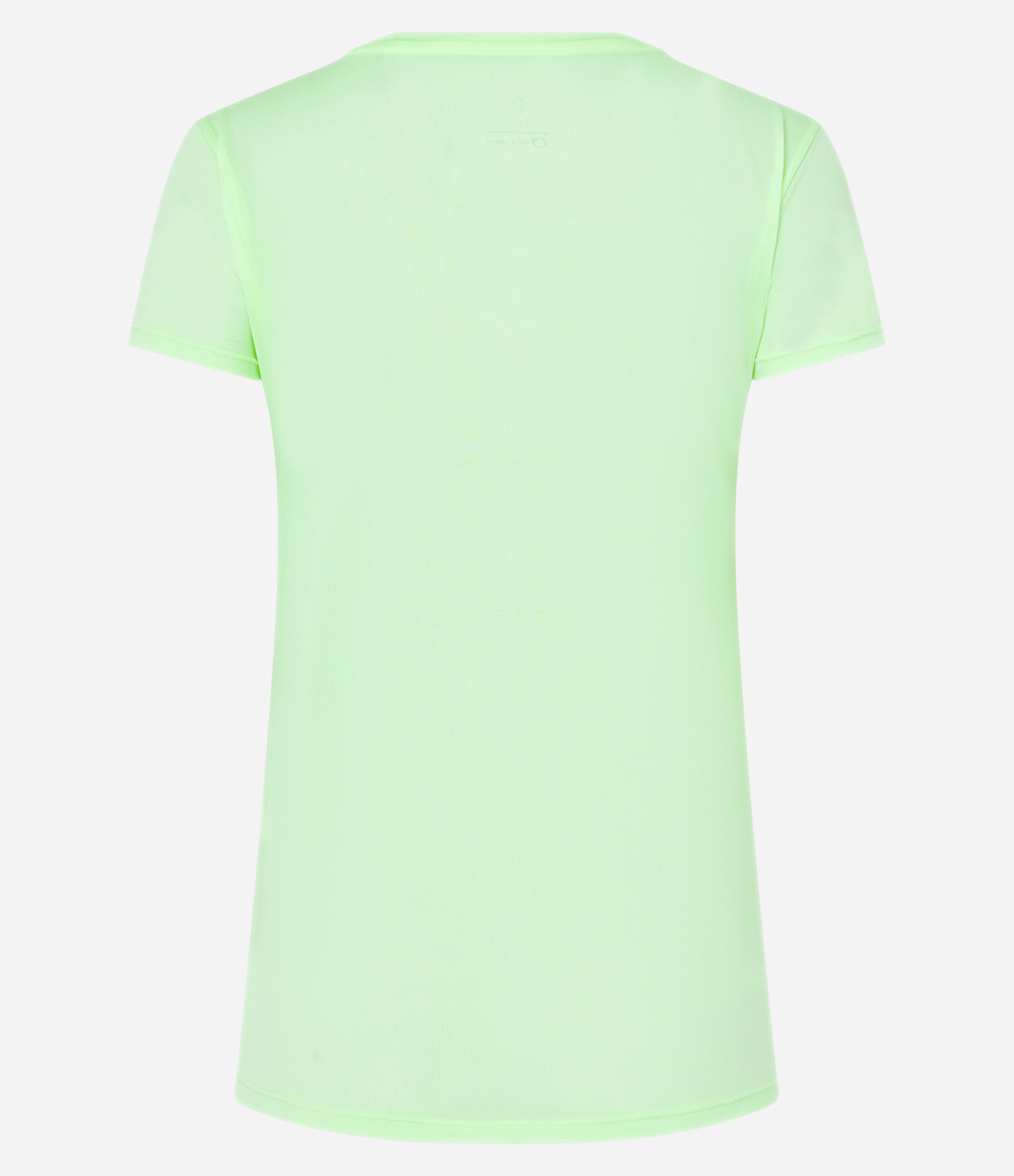 Camiseta Esportiva em Crepe Básica Verde Claro 7