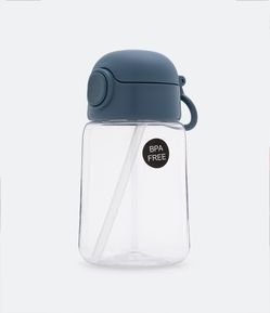 Garrafa com Canudo Reutilizável