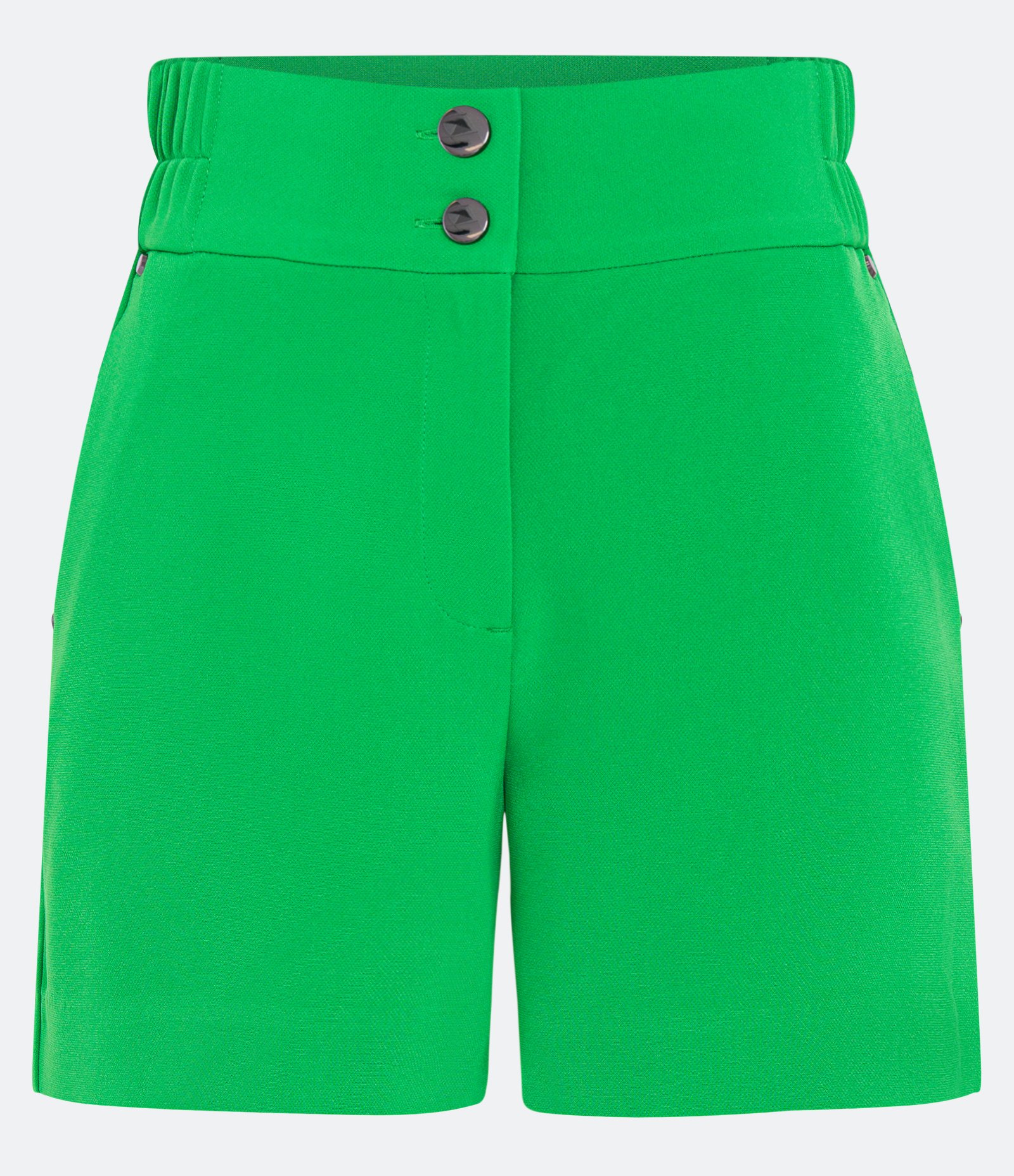 Short Alfaiatado com Cós Elástico e Abotoamento Duplo 5