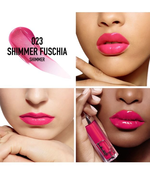 Gloss Addict Lip Maximizer Dior 023 Shimmer Fuchsia 2