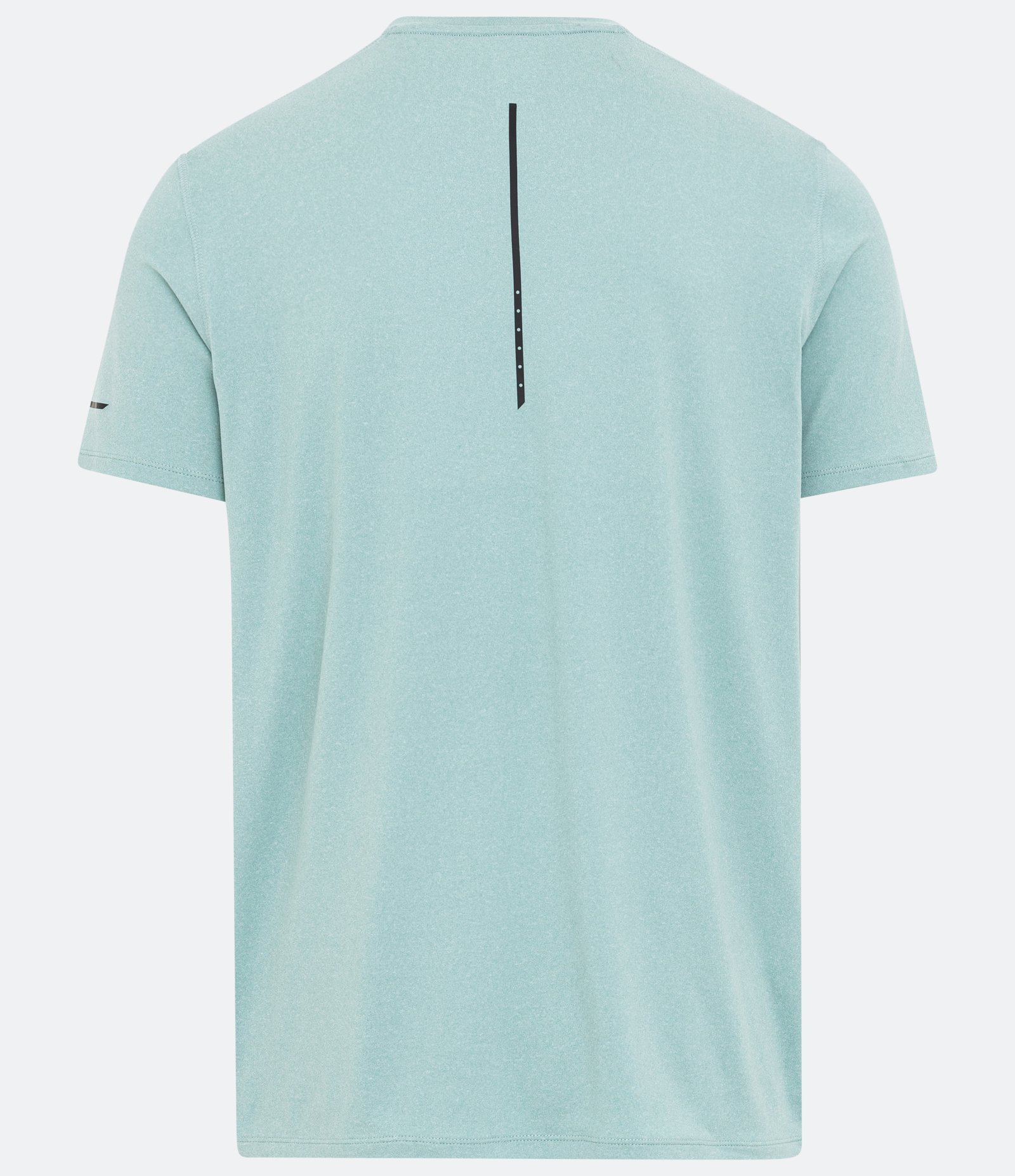 Camiseta Regular Esportiva em Tecnologia Dry com Etiqueta na Barra 8