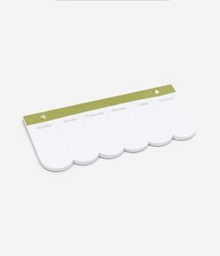 Planner em Papel com Estampa e Formato Ondulado