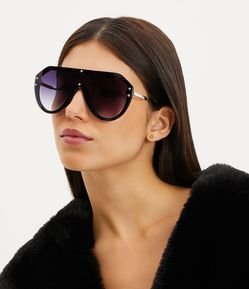 Óculos de Sol Máscara com Lente Inteira