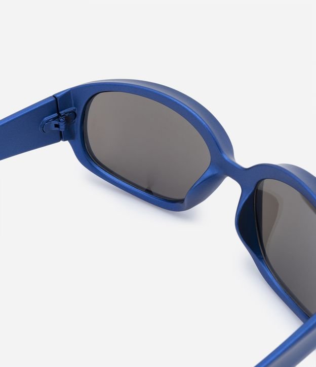 Óculos de Sol Esportivo com Lentes Espelhadas Azul 3