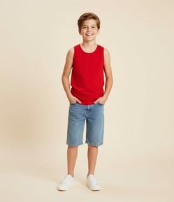 Regata Machão Infantil Básica - Tam 5 a 14 anos