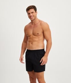 Cueca Samba Canção com Cós Elástico e Abertura de Botões