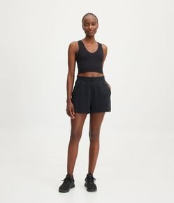 Bermuda Esportiva com Ajuste no Cós