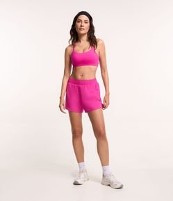 Short Runner Esportivo com Elástico no Cós e Bolso Interno