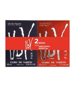 Kit Perfume UDV For Men 60ml UDV Flash 60ml Eau de Toilette