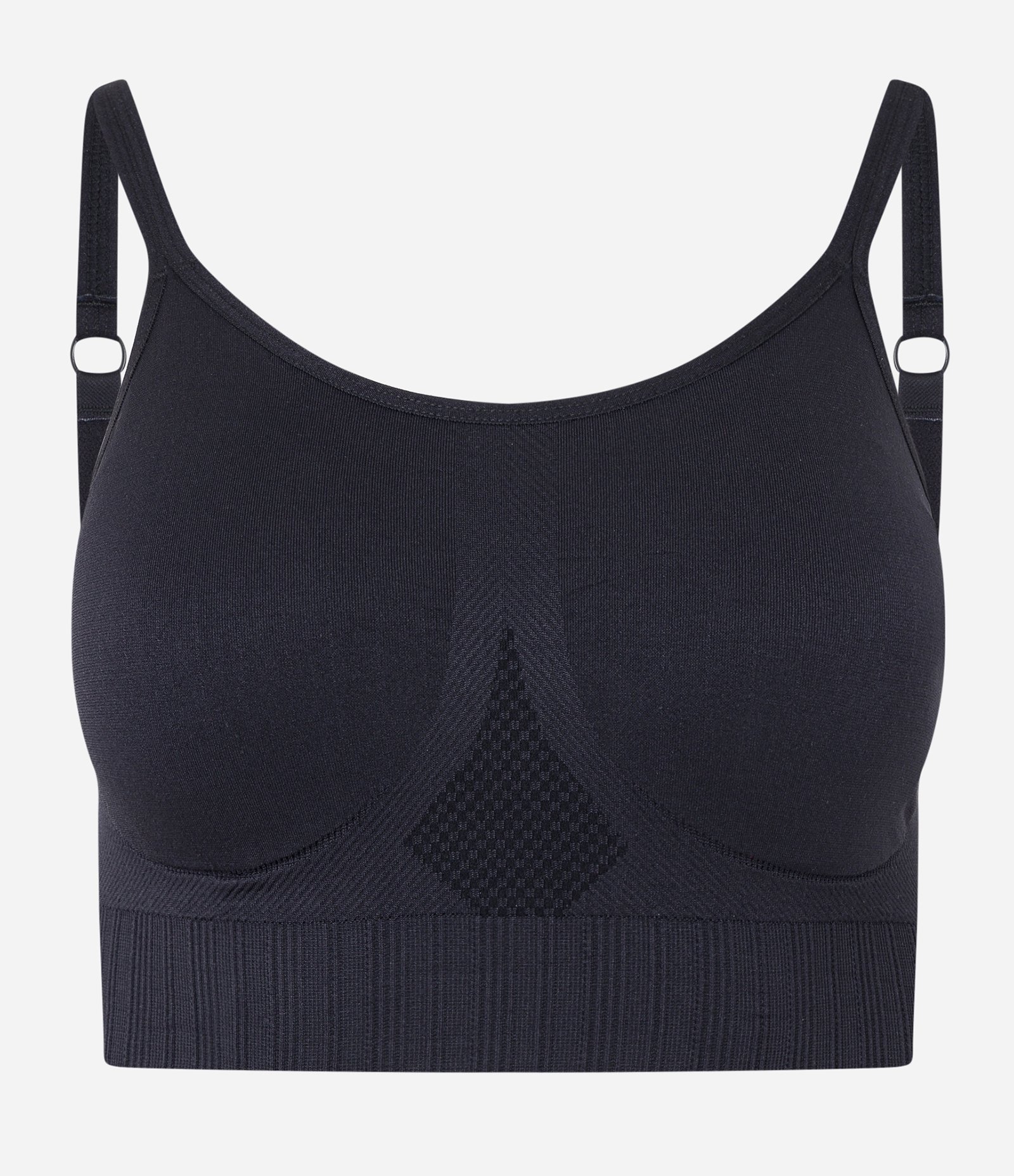 Top Nadador Esportivo com Bojo e Sem Costura Preto 1