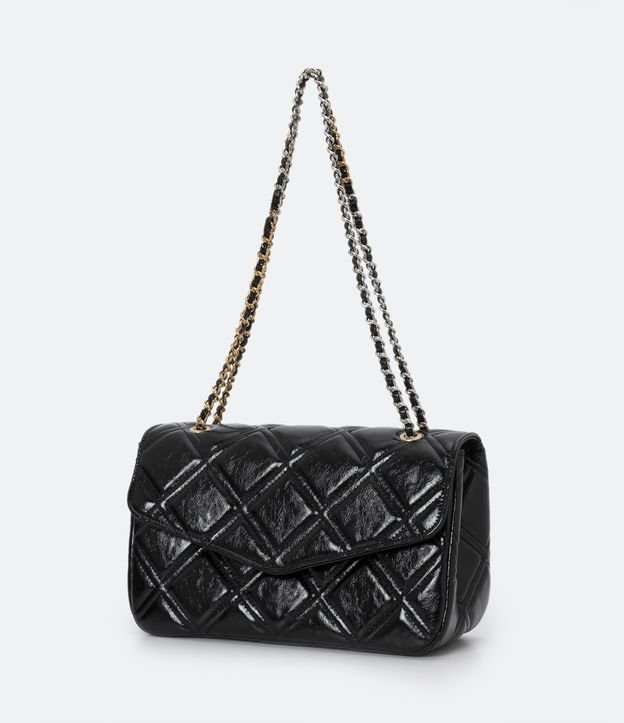 Bolso cadenas negro online grande